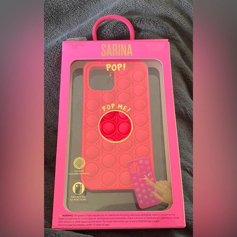 Sarina Pop-It phone case for IPhone 12 / 12 pro